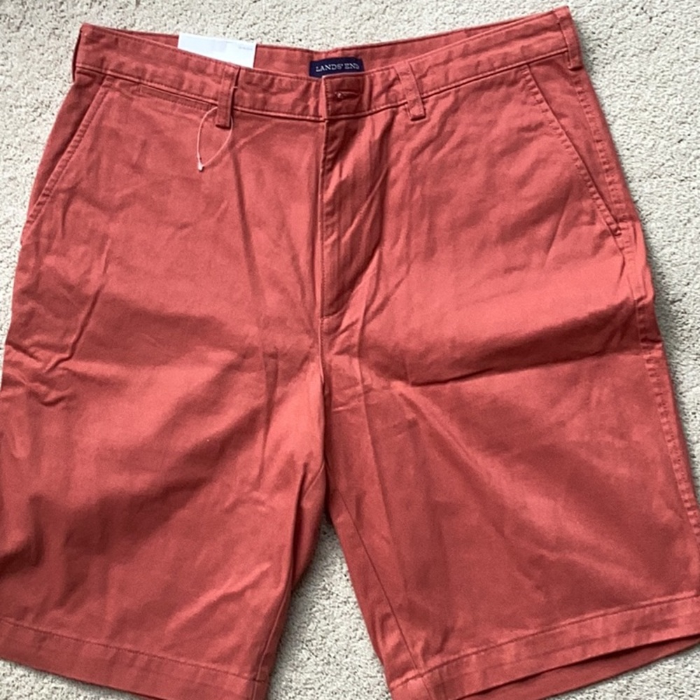 Lands' End Men's Rust Color Shorts